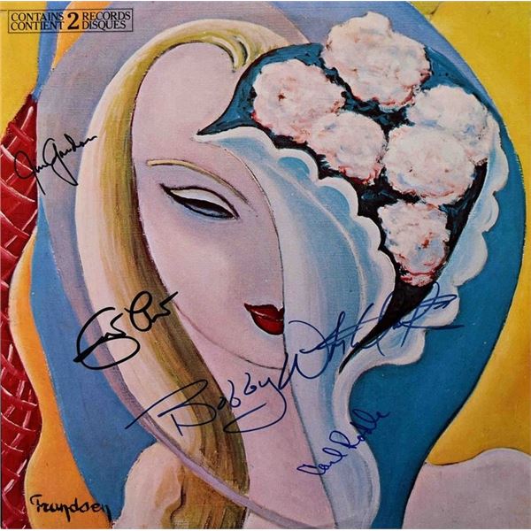 Derek And The Dominos signed Layla album