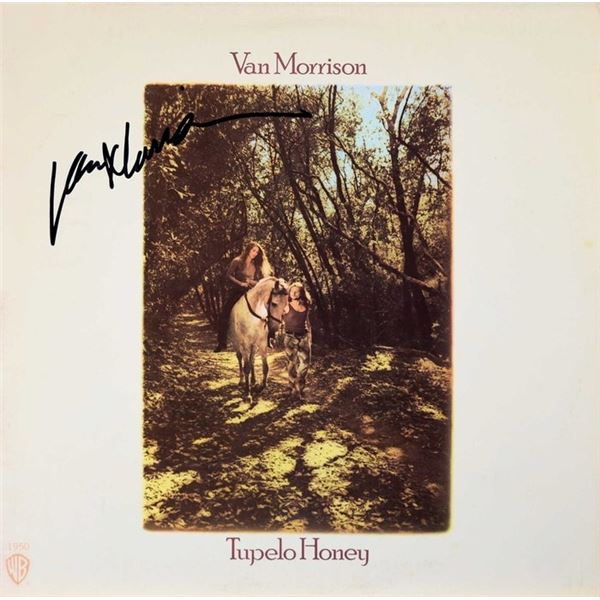 Van Morrison Tupelo Honey signed album
