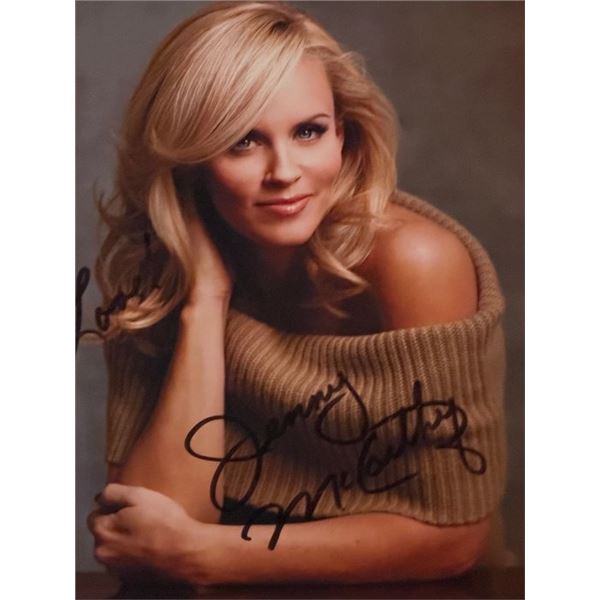 Comedian Jenny McCarthy signed photo
