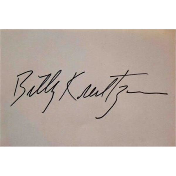 Billy Kreutzmann Grateful Dead Signature Strip
