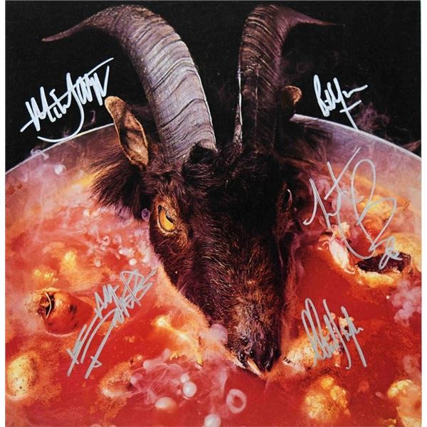 The Rolling Stones Goats Head Soup band signed record insert card