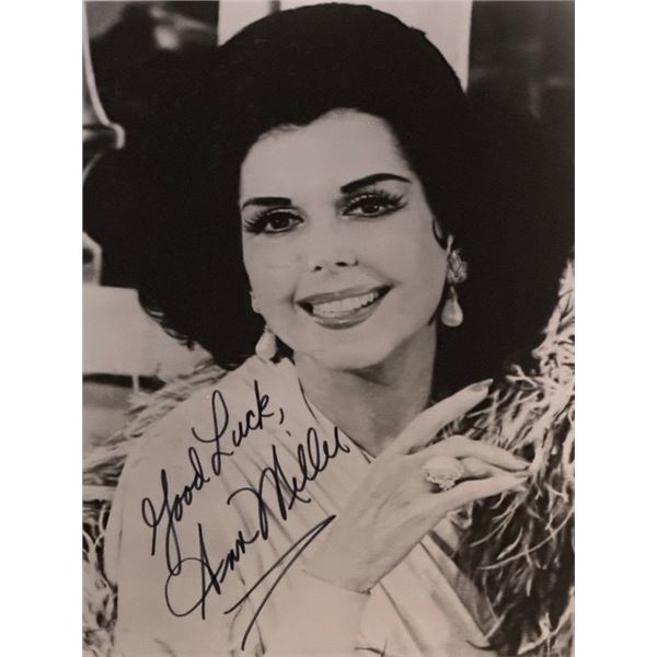 On the Town Ann Miller signed photo