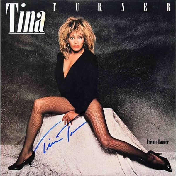 Tina Turner signed Private Dancer album