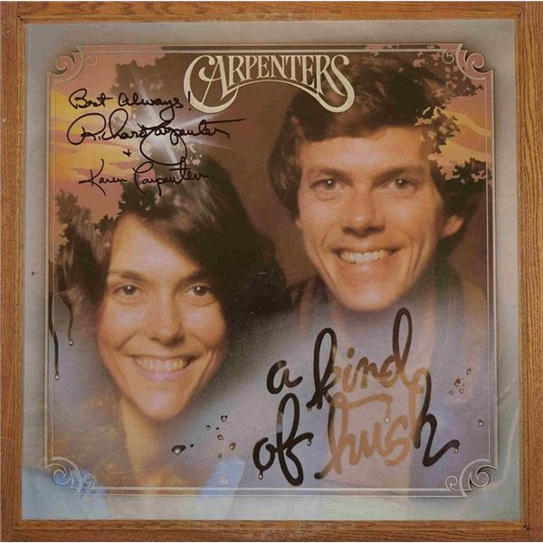 The Carpenters signed A Kind Of Hush album