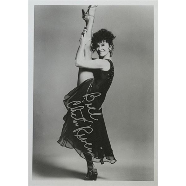 Dancer Chita Rivera signed photo