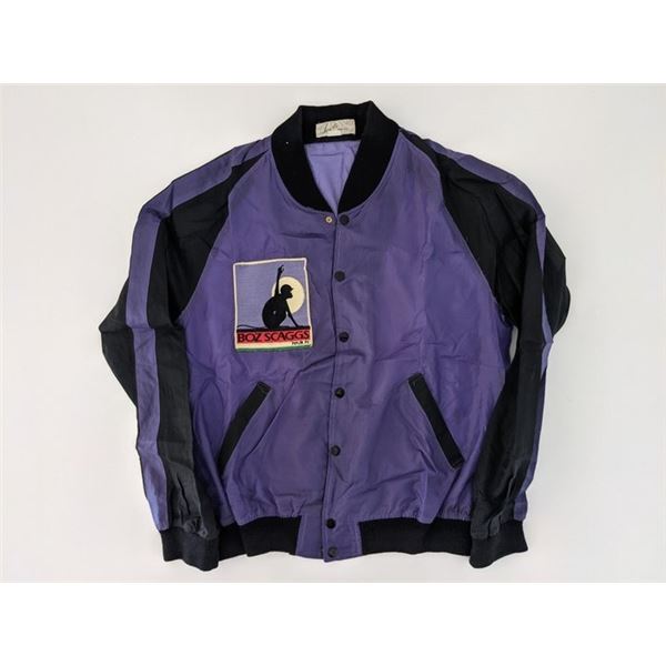 Boz Scaggs 1979-1980 Middle Man Crew Tour Jacket Size XL Rare