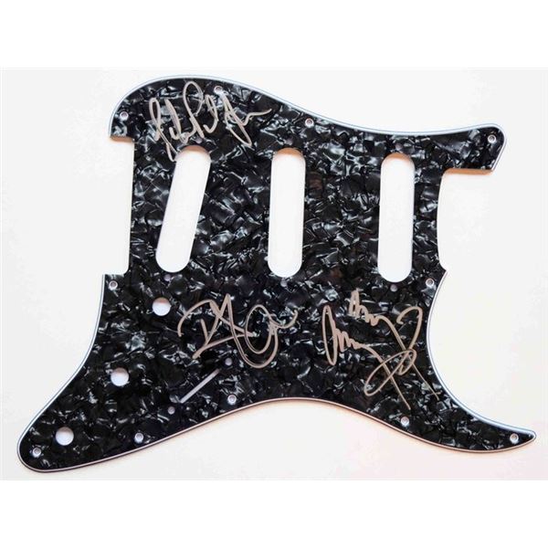 Led Zeppelin signed pickguard