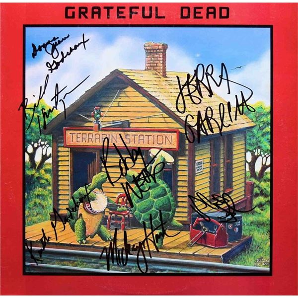 Grateful Dead Terrapin Station signed album