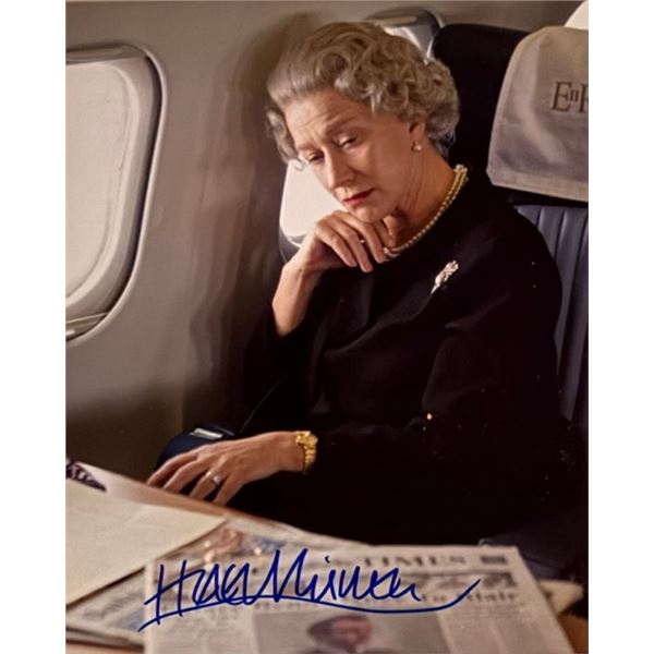The Queen Helen Mirren signed photo