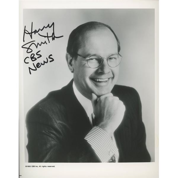 The Early Show Harry Smith signed CBS photo