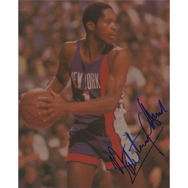 Nate "Tiny" Archibald signed photo