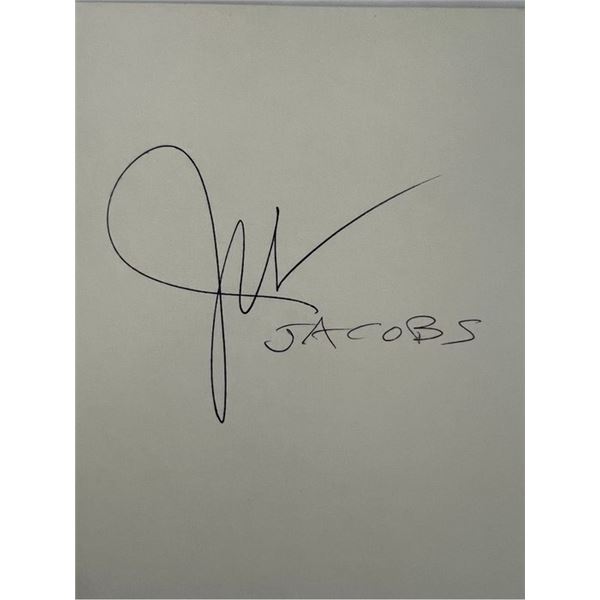 JM Jacobs original signature