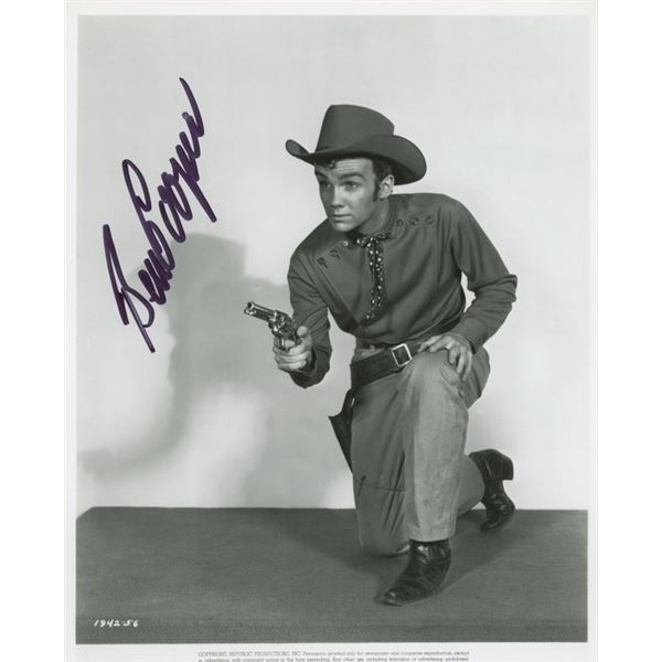 Duel At Apache Wells Ben Cooper signed photo