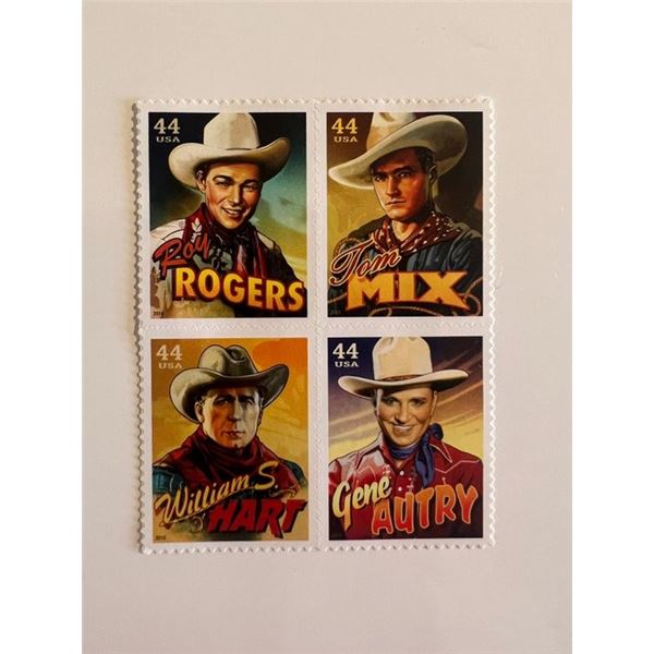 Cowboys of the Silver Screen Stamps