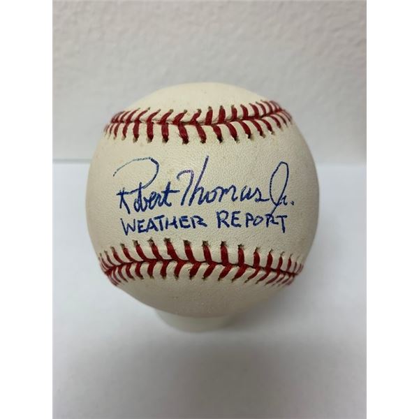 Robert Thomas Jr. signed baseball
