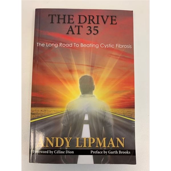The Drive at 35 Andy Lipman signed first edition paperback book