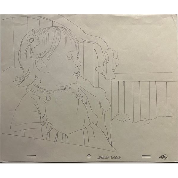 Dancing Babies original hand drawn artwork