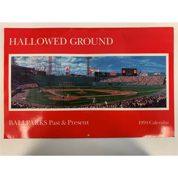 1994 Hallowed Ground Ballparks Calendar