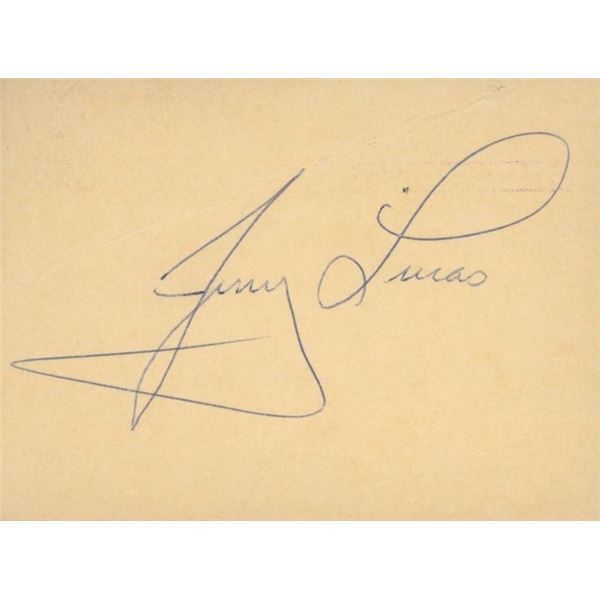 Jerry Lucas original signature