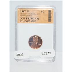 1987 S Cent PR70