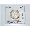 Image 1 : 1899 P VF Barber Silver Dime
