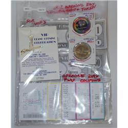 Rare-Set of Grand Opening Tickets & VIP Money