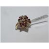 Image 2 : AAA Burmese Ruby & Diamond Cocktail Ring