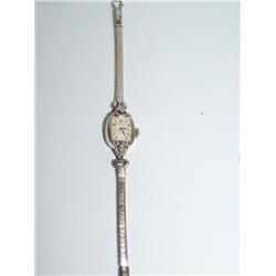 Vintage Hamilton Watch with Diamond Accents