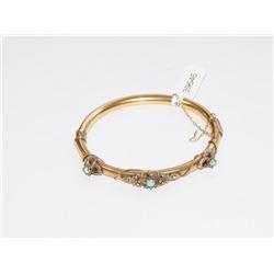 AAA Turquoise Vintage Hand Made Bangle Bracelet