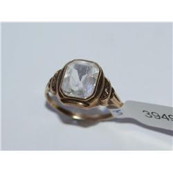 AAA White Gemstone Vintage Ladies Ring