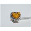 Baltic Amber Hand Made Ladies Ring