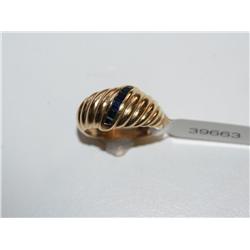 AAA Cashmere Sapphire Clam Design Ring