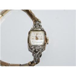 1920's Benrus Diamond Bezel Wind up Watch