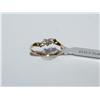 10k Yellow Gold Diamond Star Ring