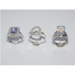 Sterling Silver Rings-3 Times the Money