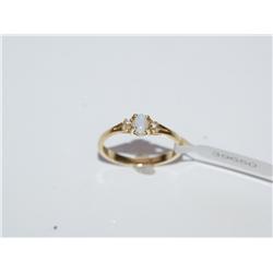 AAA Australian Opal & Diamond Hand Made Ring