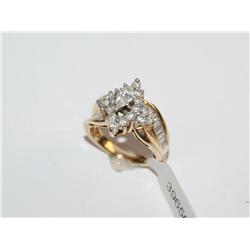 1.50Ctw Diamond Cocktail Hand Made Ladies Ring