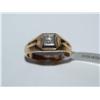 Image 1 : Diamond Solitaire Vintage Men's Ring