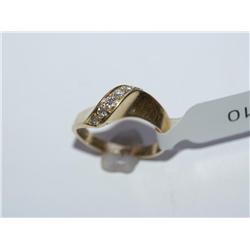 14k Gold .35ctw Diamond Ring