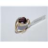 Image 2 : 14k Gold 2ctw Garnet & Diamond Ring