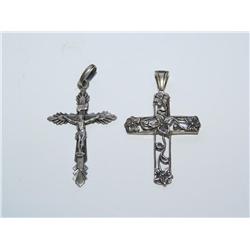 Antique Sterling Crosses-2 Times the Money
