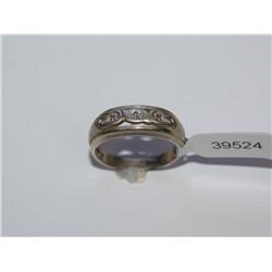 Diamond Vintage Hand Made Wedding Band