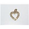 Diamond Heart "I Love You" Hand Made Pendant