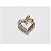 Image 1 : Diamond Heart Shape Hand Made Pendant