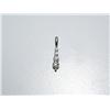 Image 1 : 4 Diamond Drop Down Hand Made Pendant