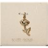 Image 1 : 14k Gold Rose Pendant