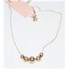 Image 1 : 10k Gold Balls Necklace
