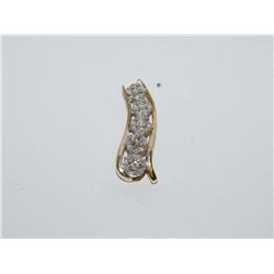 Diamond Cluster Hand Made Ladies Pendant