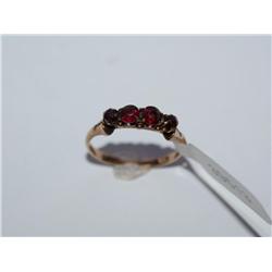 AAA Garnet Vintage Hand Made Ladies Ring