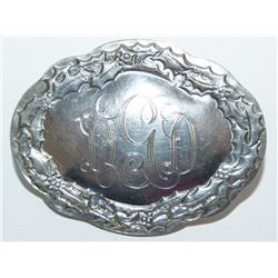 Kirk Stieff Pewter Brooch